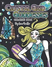Crystal Grid Goddesses Coloring Book