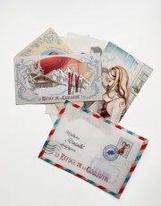 Romano VIESULAS priedas (vokas su atvirukais ir iliustracijomis)