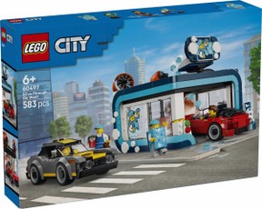 City 60497 – pravažiuojama automobilių plovykla, konstruktoriaus rinkinys (kaladėlės)