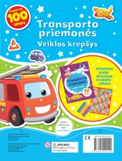 Transporto priemonės. Veiklos krepšys