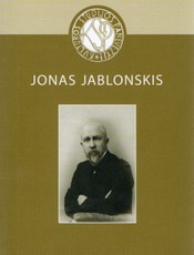 Kultūros studijos Panevėžyje. Jonas Jablonskis