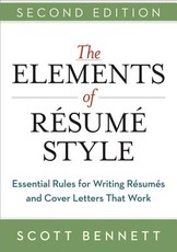The Elements of Resume Style