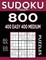Sudoku Book 800 Puzzles, 400 Easy and 400 Medium