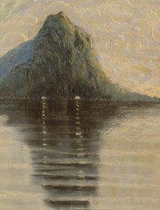 Taškuota užrašinė RAMYBĖ (pagal M. K. Čiurlionį), A5