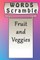 word scramble Fruit and Veggies games brain