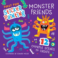 First Fun: Sticker Painting Monster Friends