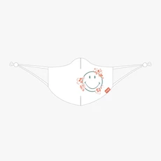 LOQI veido kaukė „White“