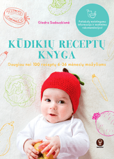 KŪDIKIŲ RECEPTŲ KNYGA: daugiau nei 100 gardžių naminio maisto receptų mažyliams. Formuokite taisyklingos mažylio mitybos pagrindus nuo pat kūdikystės (skirta 6-36 mėn. mažyliams)!
