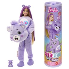 BARBIE CUTIE REVEAL CARE BEARS siurprizų rinkinys - Share Bear (JCN94)