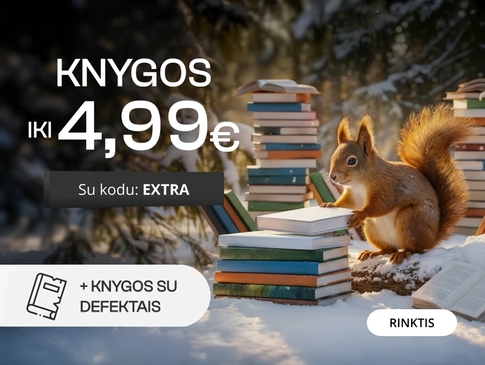 Knygos iki 4.99 € + defektai!