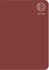 Garnet Pocket to Do Notebook