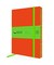 Orange & Lime Green Artisan Paperback Notebook