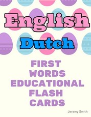 English Dutch First Words Educational Flash Cards