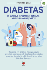 DIABETAS: liga ir jos prevencija + svarbūs įspėjamieji ženklai, apie kuriuos nė neįtarėte – šioje knygoje pateikiamos žinios, kurios taps galingu įrankiu prieš šią klastingąją XXI a. ligą