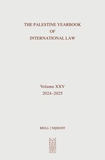 Palestine Yearbook of International Law (2024)