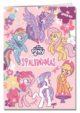 My Little Pony. Spalvinimas su lipdukais