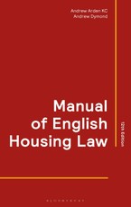 Manual of English Housing Law