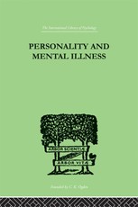 Bowlby, J: Personality and Mental Illness