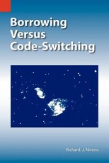Borrowing Versus Code-Switching