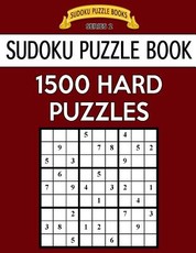 Sudoku Puzzle Book, 1,500 HARD Puzzles
