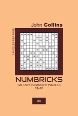 Numbricks - 120 Easy To Master Puzzles 12x12 - 9
