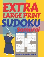 Extra Large Print Sudoku Samurai