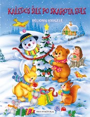 Kalėdos šile po skarota egle. Dėlionių knygelė