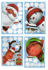 Lipdukai ant langų ŽIEMA 46pcs