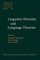 Linguistic  Diversity and Language Theories