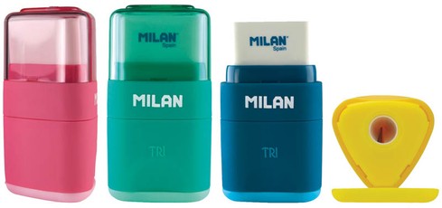 Trintukas – drožtukas MILAN TRI, įvairių spalvų