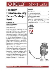 Flex 3 Early Evaluation: Assessing Flex and Your Project Needs