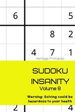 Sudoku Insanity Volume 8