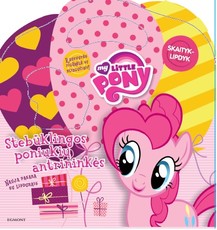 MLP.Skaityk - lipdyk. Stebuklingos poniukių antrininkės. Su Rausvutės figurėle