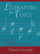 Literature for Voice