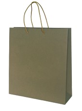 Dovanų maišelis 41 x 36 cm, tamsiai smėlinis, 1 vnt.