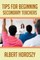 Tips for Beginning Secondary Teachers