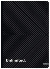 Knyga A4 96lap 70g lang UNLIMITED