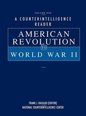 A Counterintelligence Reader, Volume I