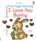 First Magic Painting I Love You Bunny