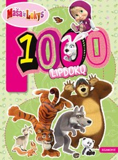 Maša ir Lokys. 1000 lipdukų