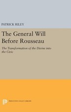 The General Will Before Rousseau