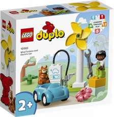 LEGO DUPLO Wind Turbine and Electric Car