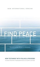 Niv, Find Peace New Testament with Psalms and Proverbs, Paperback
