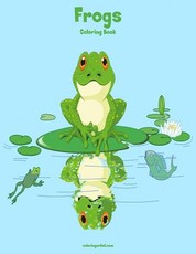 Frogs Coloring Book 1