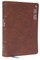 The Text Bible: Uncover the Message Between God, Humanity, and You, Net, Brown Leathersoft, Comfort Print