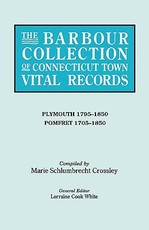 Barbour Collection of Connecticut Town Vital Records. Volume 34