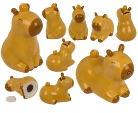 Taupyklė „Kapibara “, keramikinė, 15×9 cm