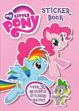 Mano mažieji poniai. Spalvinimo ir lipdukų knyga