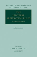 The UNCITRAL Arbitration Rules