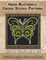 Neon Butterfly Cross Stitch Pattern